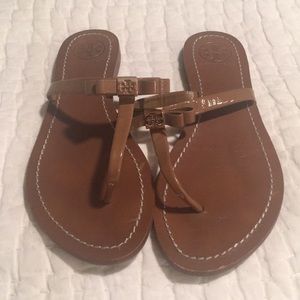 Tory Burch T strap sandals